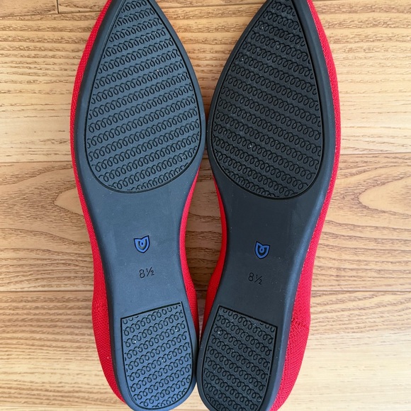 Red Rothy’s Pointy Toe Flats - Picture 4 of 4